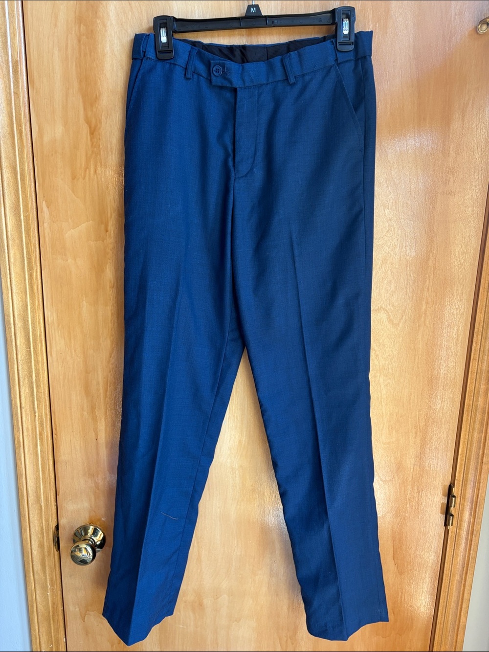Kids Navy Formal Dress Pants - Classic School/Tuxedo Trousers